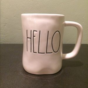 Rae Dunn HELLO mug new